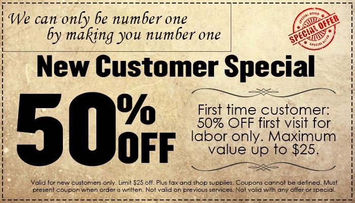 New Customer Offer
New Customer Offer