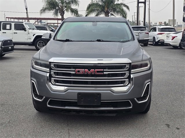 Used 2021 GMC Acadia SLE with VIN 1GKKNKLA3MZ141306 for sale in Brownsville, TX