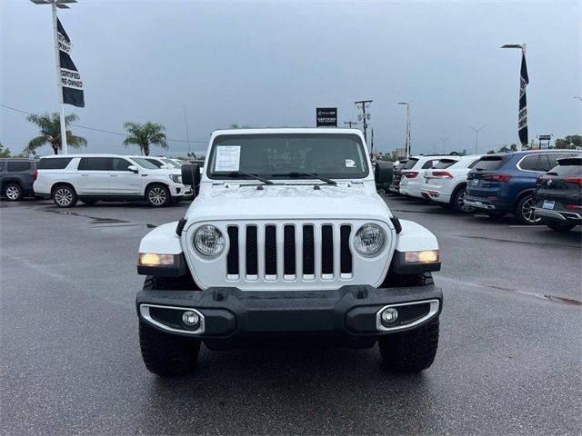 Used 2022 Jeep Wrangler Unlimited Sahara with VIN 1C4HJXEN2NW138978 for sale in Brownsville, TX