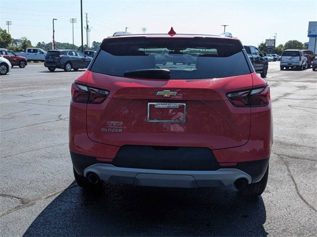 Used 2020 Chevrolet Blazer For Sale at LUMBERTON CHEVROLET BUICK GMC VIN 3GNKBCRS8LS656234