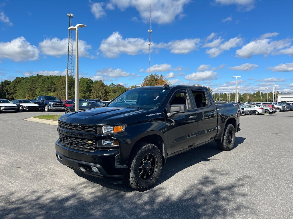 Used 2021 Chevrolet Silverado 1500 Custom Truck Crew Cab