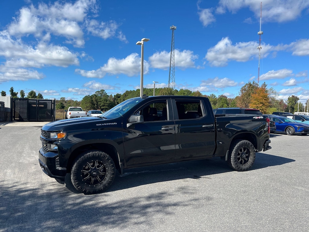 Used 2021 Chevrolet Silverado 1500 Custom Truck Crew Cab