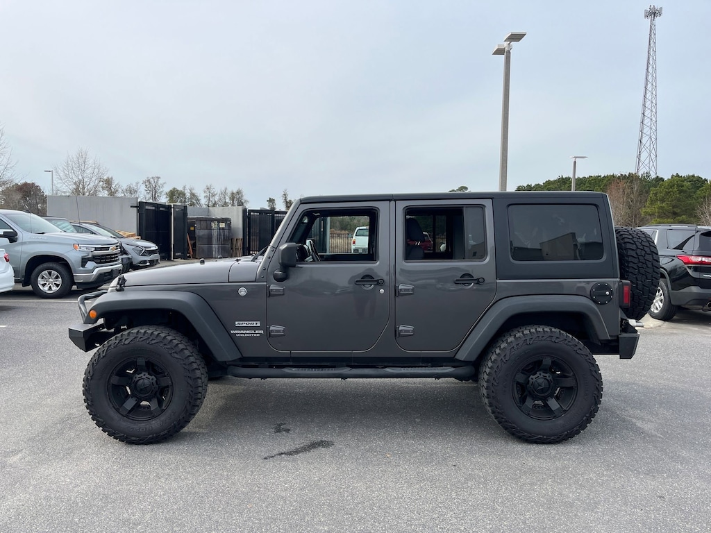 Used 2017 Jeep Wrangler JK Unlimited Sport 4x4 SUV