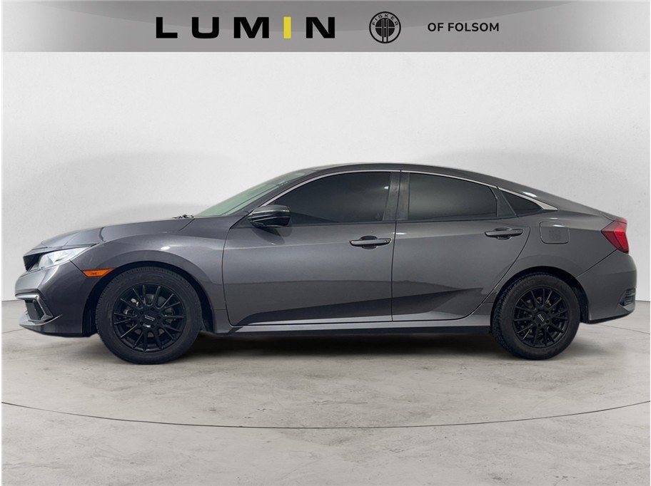 Used 2019 Honda Civic LX with VIN 19XFC2F64KE211754 for sale in Folsom, CA