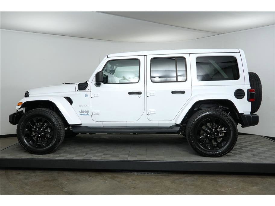 Used 2021 Jeep Wrangler Unlimited Sahara 4XE with VIN 1C4JJXP60MW782212 for sale in Folsom, CA