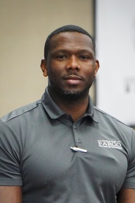 Staff member Mirandon Purifoy from ID_b0cc7c2a0deb