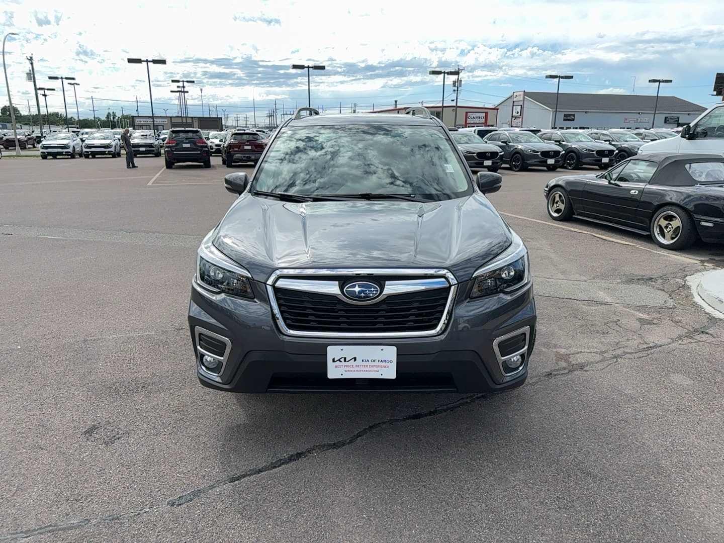 Used 2021 Subaru Forester Limited with VIN JF2SKAUC3MH435195 for sale in Fargo, ND