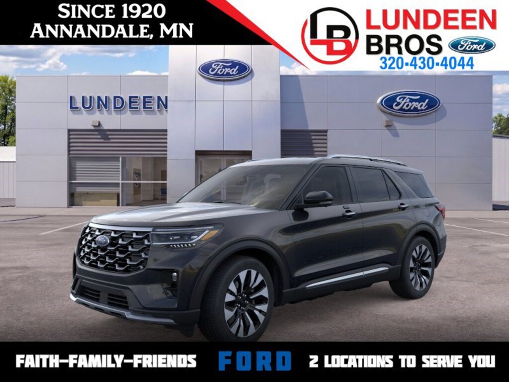New 2026 Ford Explorer Platinum SUV