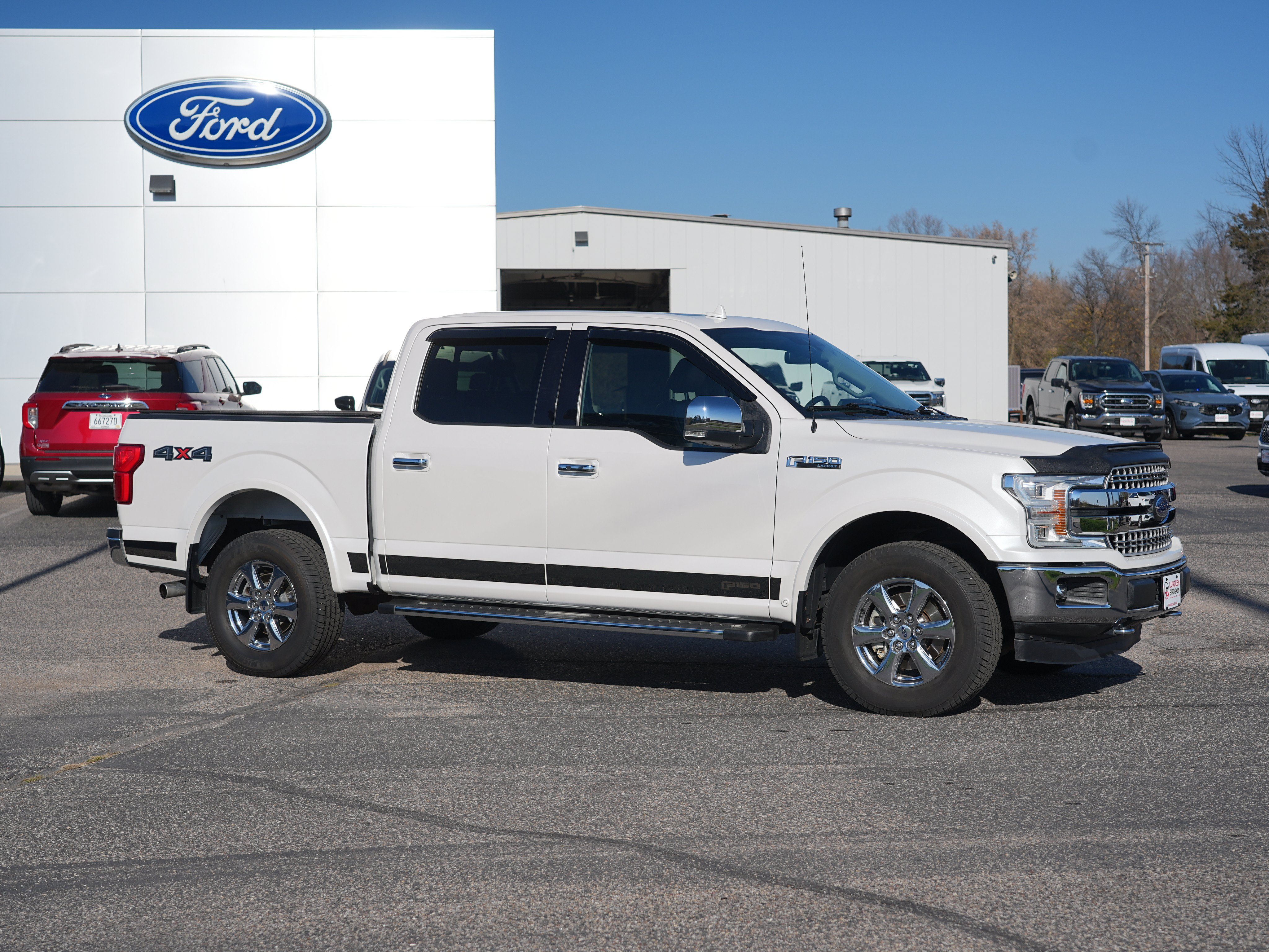 Used 2018 Ford F-150 Lariat with VIN 1FTEW1E55JFC88787 for sale in Annandale, Minnesota