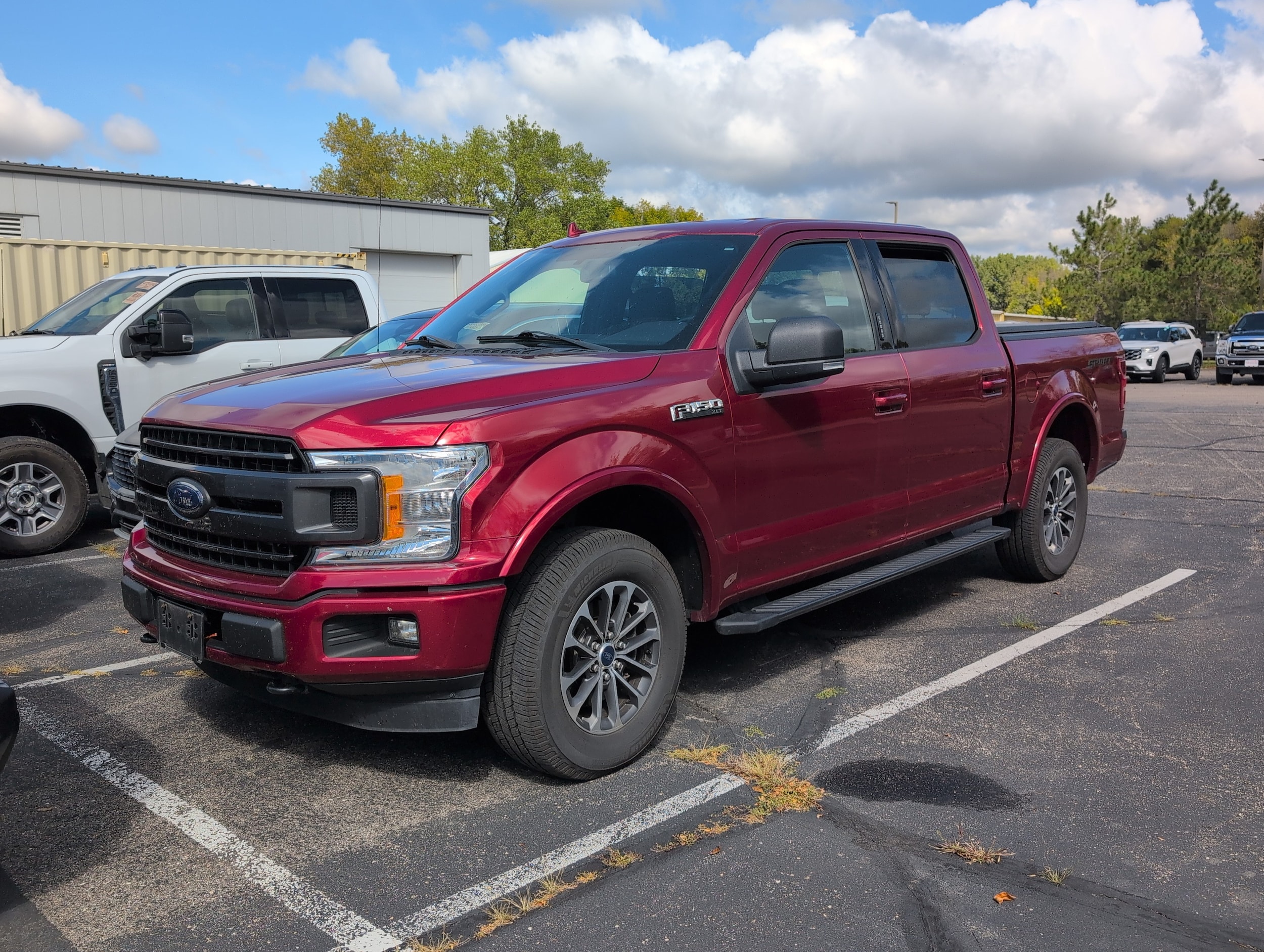 Used 2018 Ford F-150 XLT with VIN 1FTEW1EP0JKF01573 for sale in Annandale, Minnesota