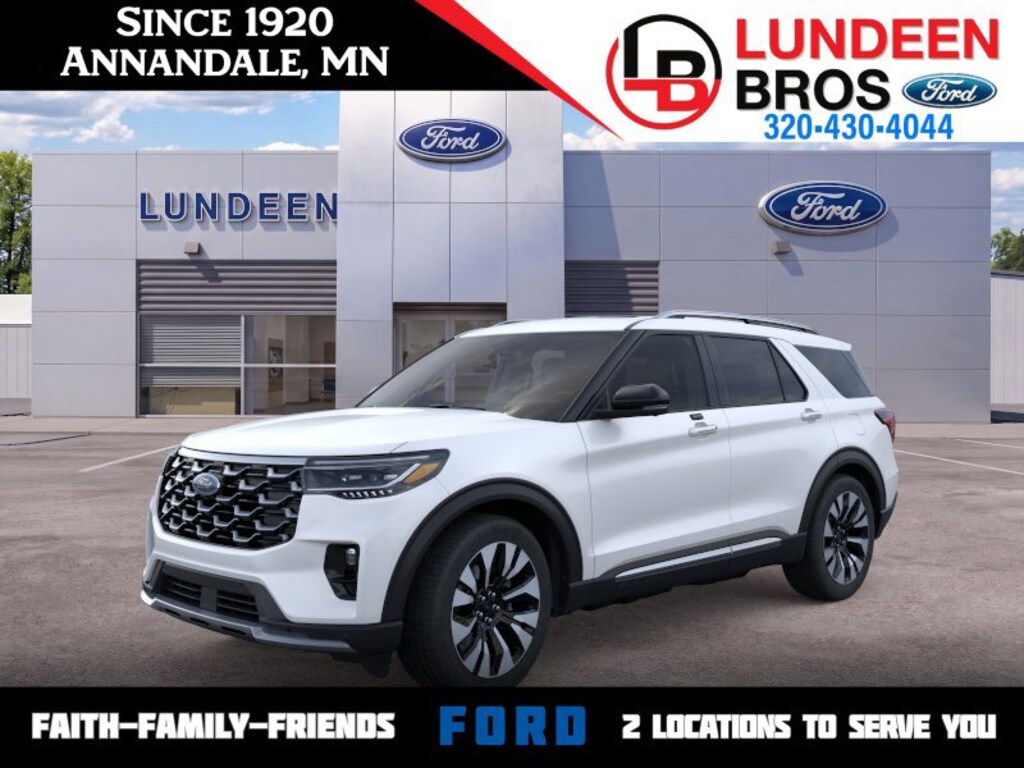 New 2026 Ford Explorer Platinum SUV