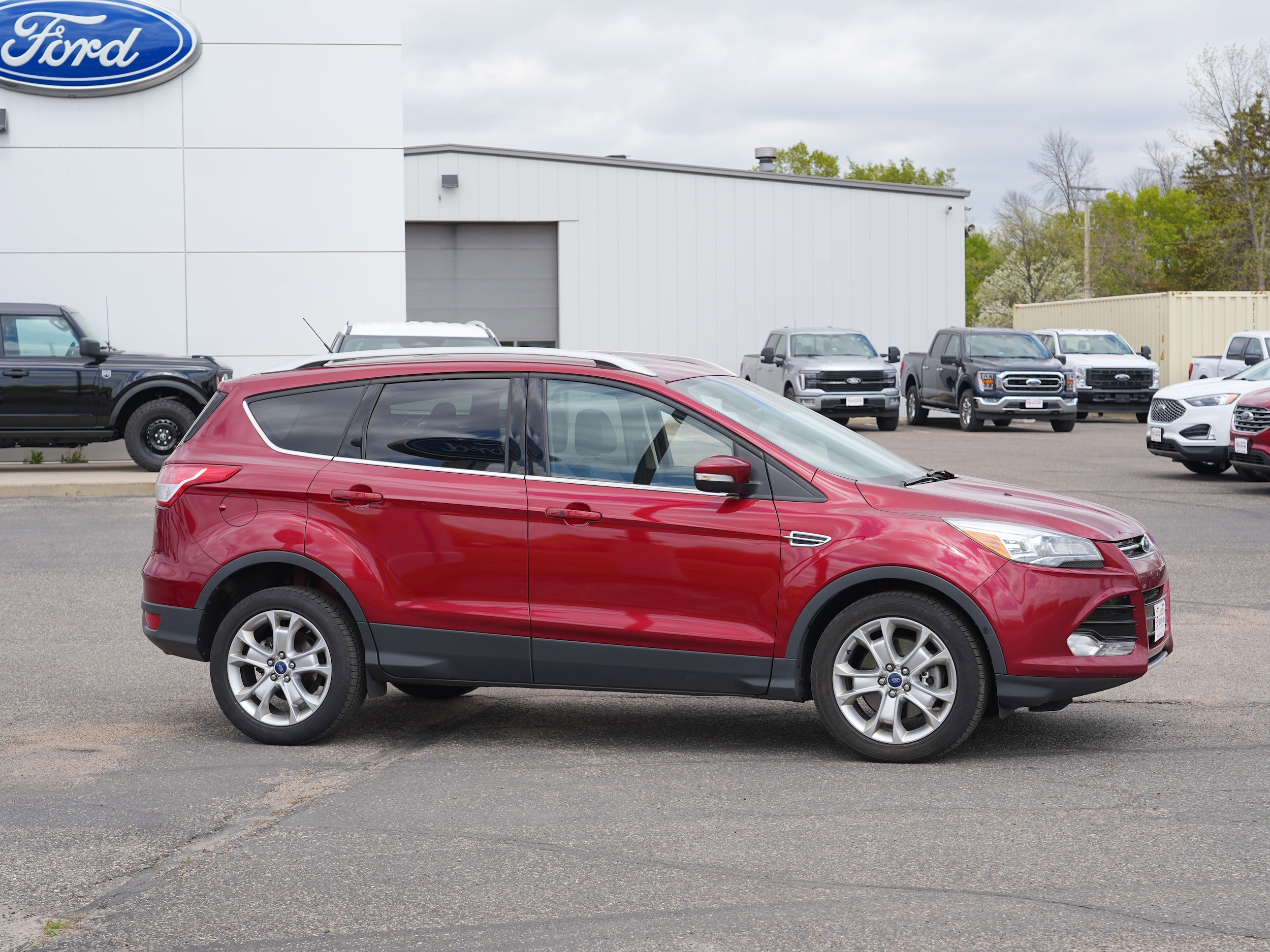 Used 2015 Ford Escape Titanium with VIN 1FMCU9J93FUC25903 for sale in Annandale, Minnesota