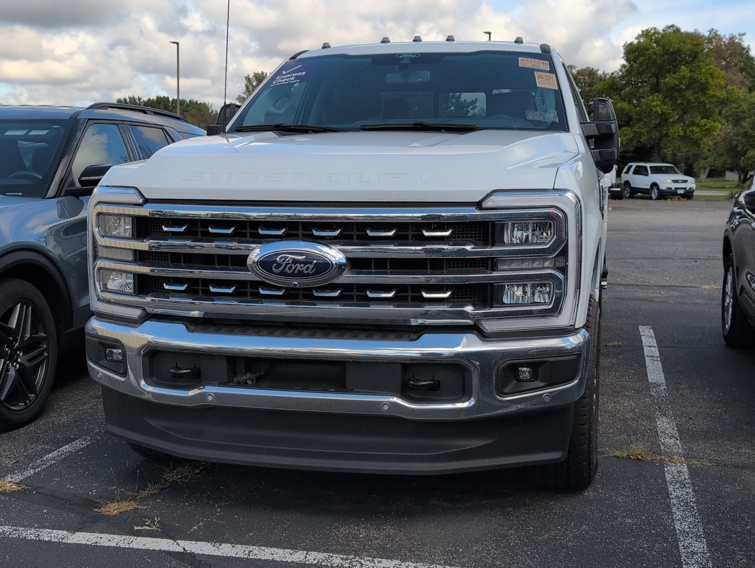 Used 2025 Ford F-350 Super Duty Lariat with VIN 1FT8W3BT0SEC15331 for sale in Annandale, Minnesota