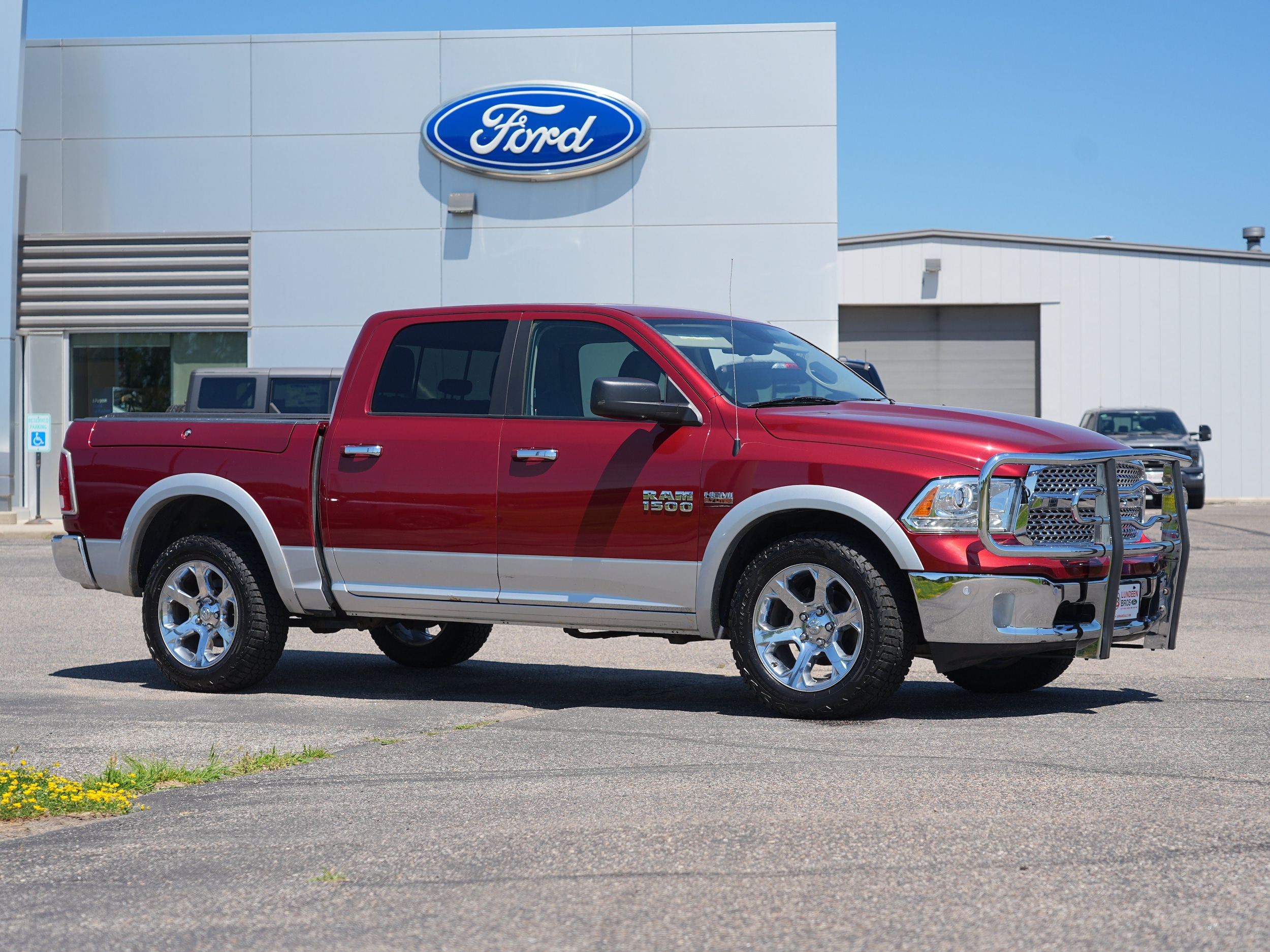 Used 2015 RAM Ram 1500 Pickup Laramie with VIN 1C6RR7NT7FS741789 for sale in Annandale, Minnesota