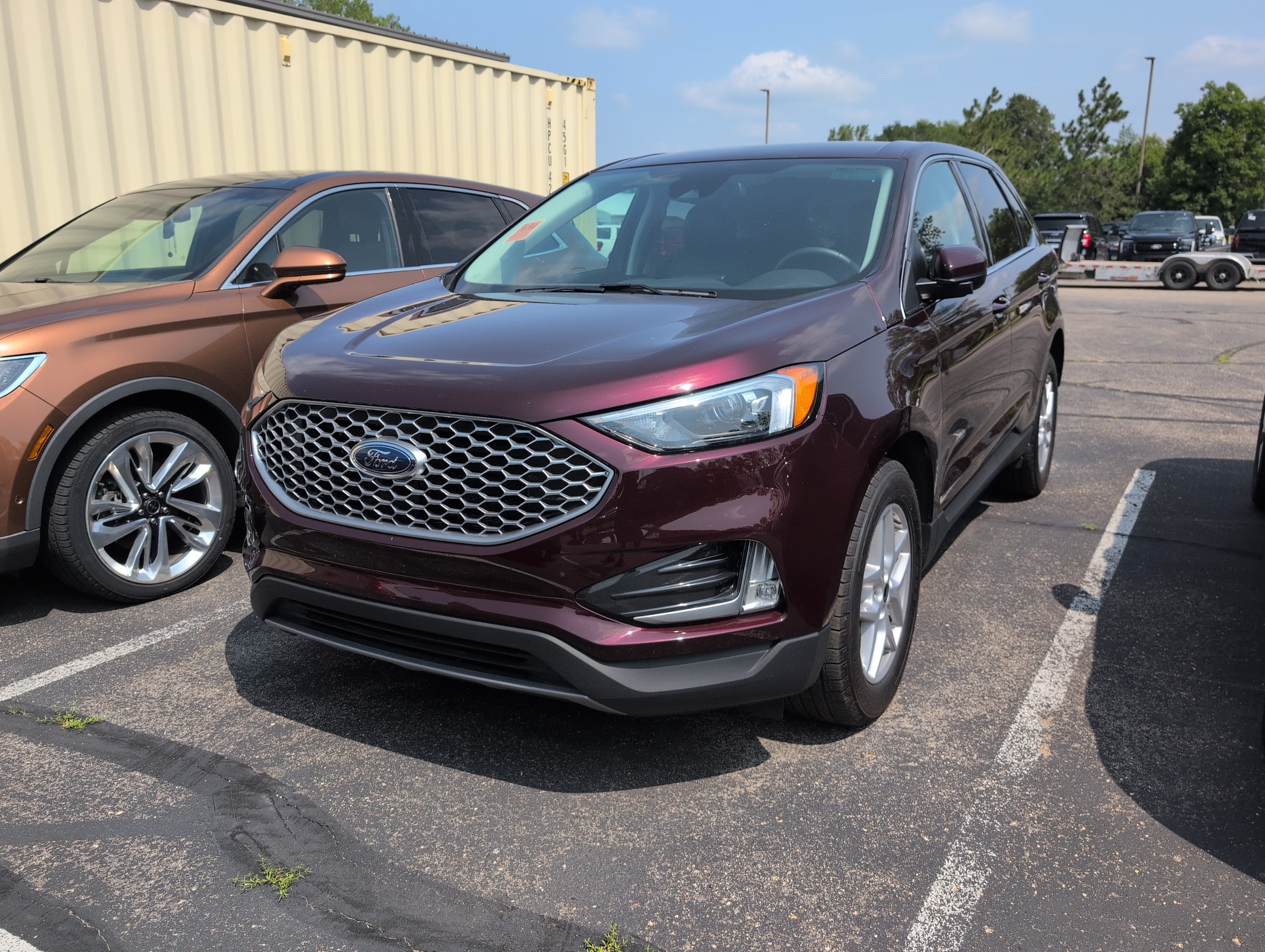 Used 2024 Ford Edge SEL with VIN 2FMPK4J91RBB08857 for sale in Annandale, Minnesota