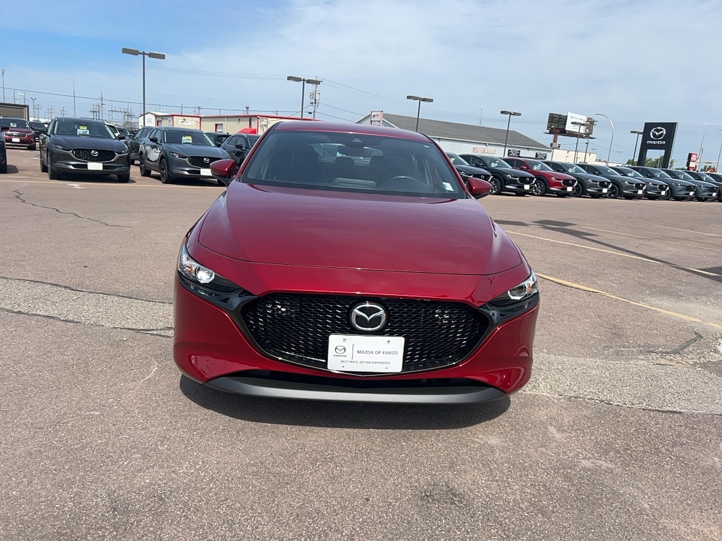 Used 2020 Mazda Mazda3 Preferred with VIN JM1BPAMM5L1162518 for sale in Fargo, ND