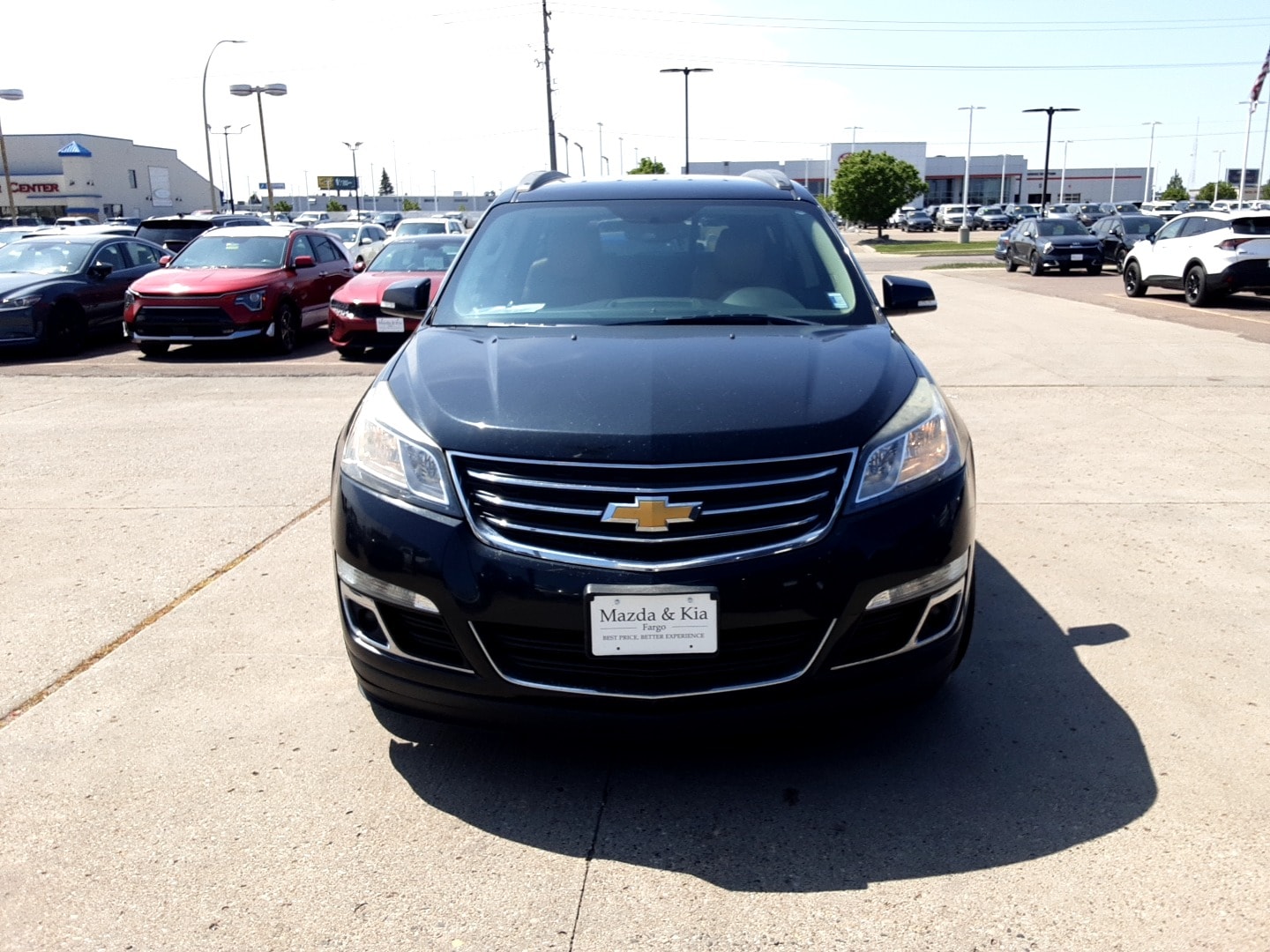 Used 2013 Chevrolet Traverse 2LT with VIN 1GNKVJKD6DJ106718 for sale in Fargo, ND