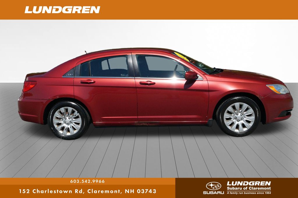 Used 2014 Chrysler 200 LX with VIN 1C3CCBAB1EN123000 for sale in Claremont, NH