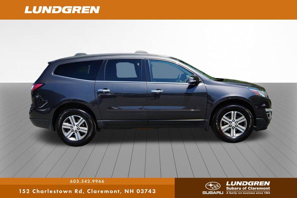 Used 2015 Chevrolet Traverse 1LT with VIN 1GNKRGKD0FJ267902 for sale in Claremont, NH