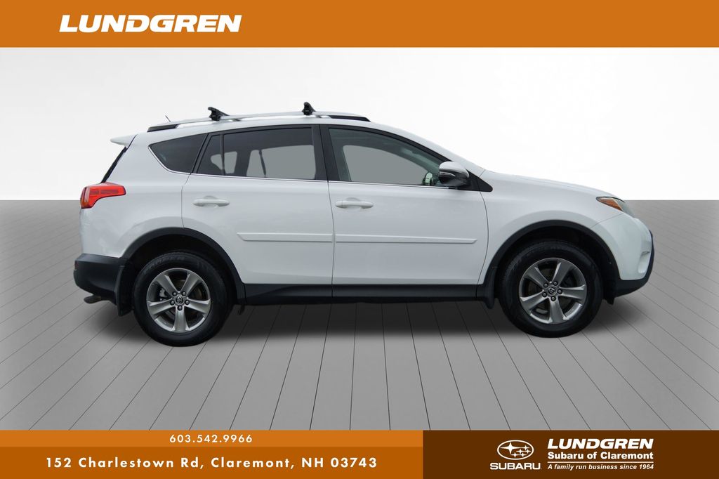 Used 2015 Toyota RAV4 XLE with VIN JTMRFREV0FD155275 for sale in Claremont, NH