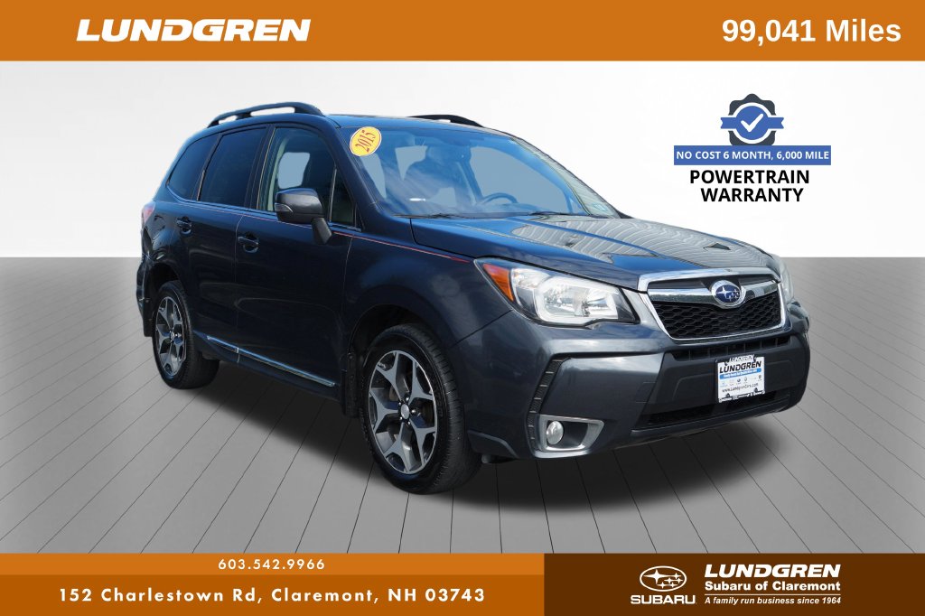 Used 2015 Subaru Forester XT Touring with VIN JF2SJGWC0FH531288 for sale in Claremont, NH