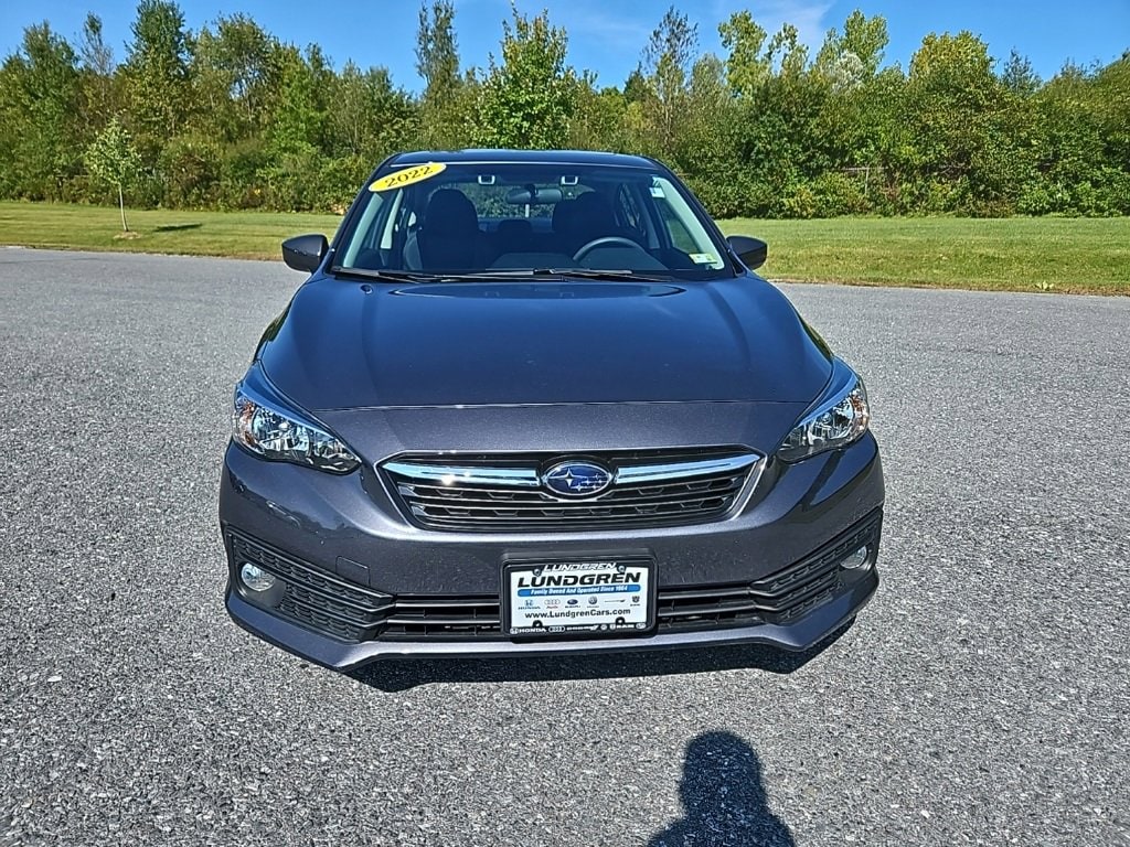 Used 2022 Subaru Impreza Premium with VIN 4S3GKAD66N3603277 for sale in Bennington, VT