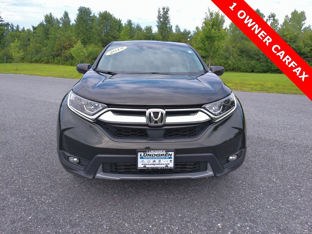 Used 2019 Honda CR-V EX-L with VIN 2HKRW2H8XKH625314 for sale in Bennington, VT