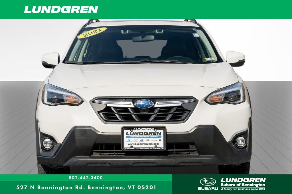 Used 2021 Subaru Crosstrek Limited with VIN JF2GTHNC4M8345080 for sale in Bennington, VT