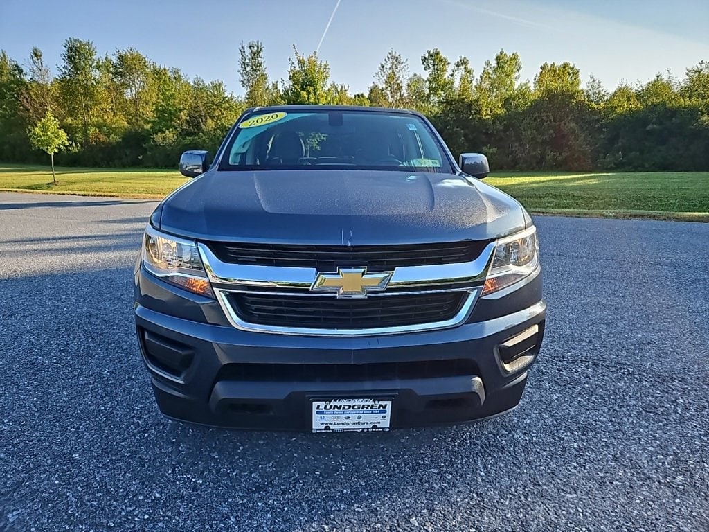 Used 2020 Chevrolet Colorado Work Truck with VIN 1GCGTBEN2L1146646 for sale in Bennington, VT