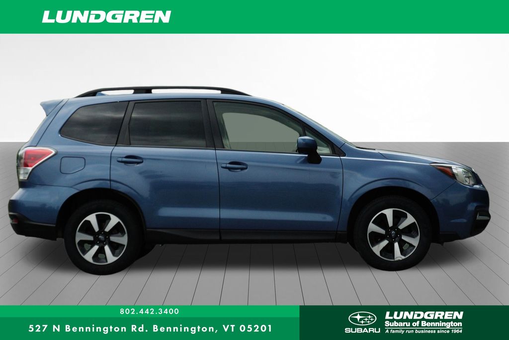 Used 2018 Subaru Forester Premium with VIN JF2SJAEC7JG454819 for sale in Bennington, VT