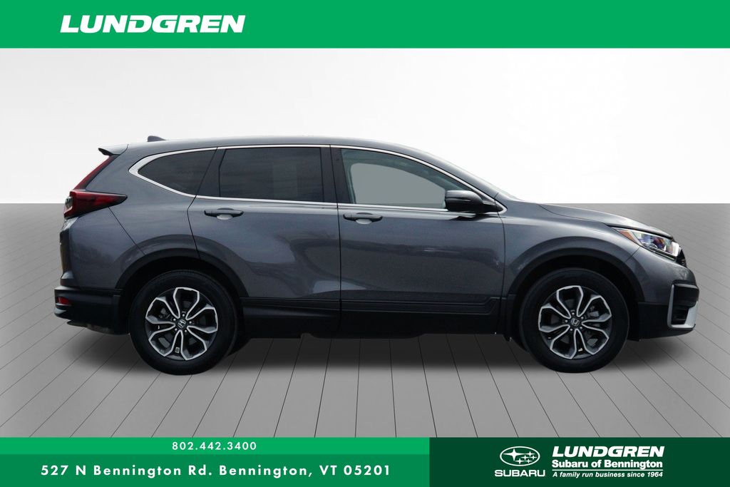 Used 2022 Honda CR-V EX with VIN 2HKRW2H54NH666256 for sale in Bennington, VT