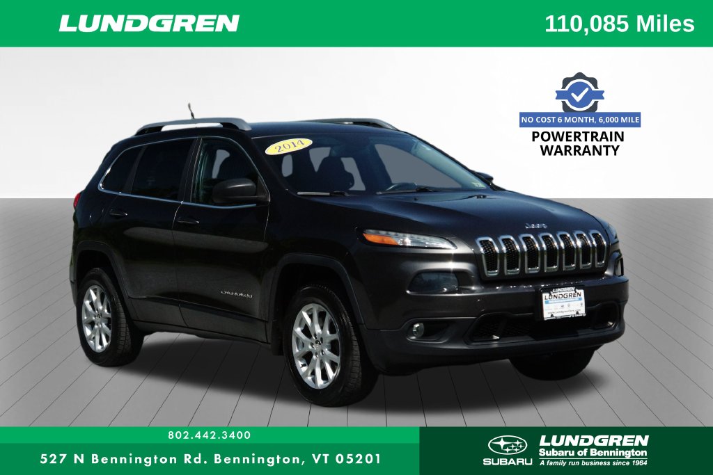 Used 2014 Jeep Cherokee Latitude with VIN 1C4PJMCBXEW201358 for sale in Bennington, VT
