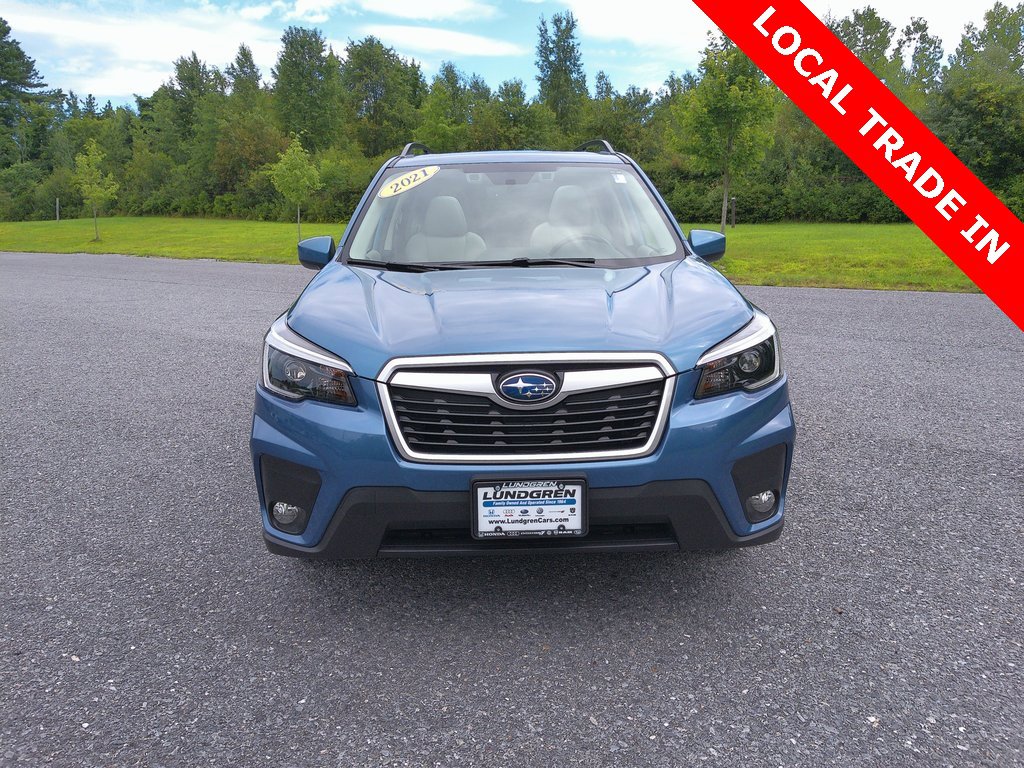 Used 2021 Subaru Forester Premium with VIN JF2SKAFC6MH493198 for sale in Bennington, VT