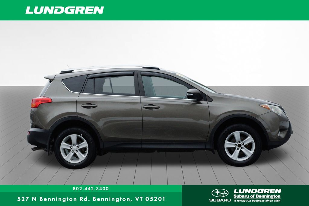 Used 2014 Toyota RAV4 XLE with VIN 2T3RFREV8EW152528 for sale in Bennington, VT
