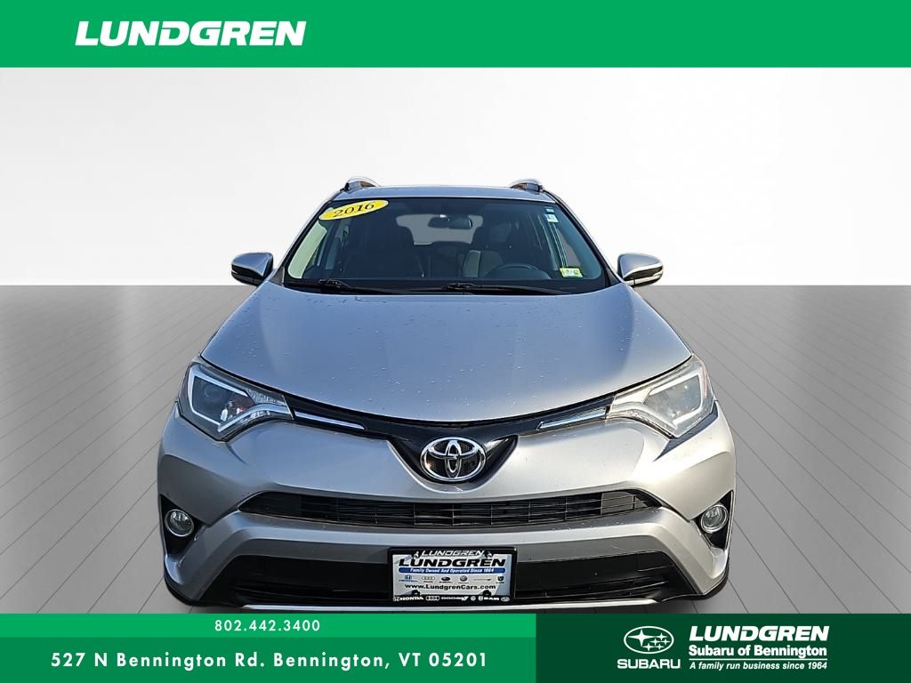 Used 2016 Toyota RAV4 XLE with VIN 2T3RFREVXGW518492 for sale in Bennington, VT