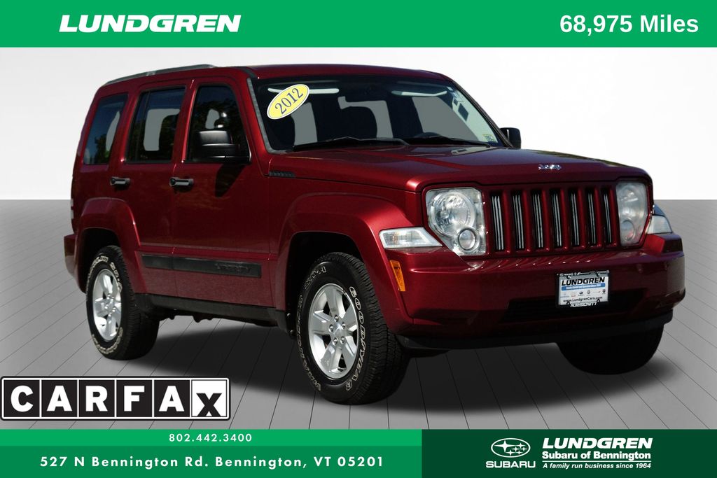 Used 2012 Jeep Liberty Sport with VIN 1C4PJMAK5CW149296 for sale in Bennington, VT
