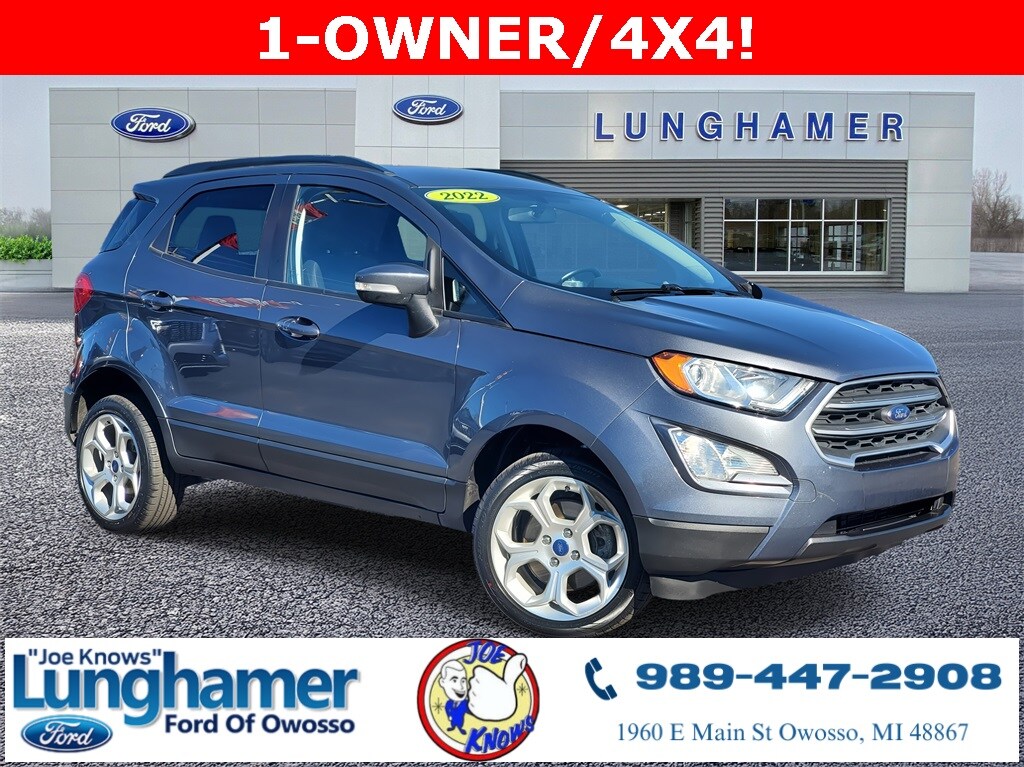 Used 2022 Ford EcoSport SE SUV