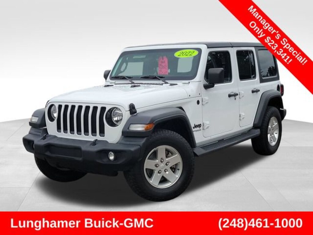 Used 2022 Jeep Wrangler Unlimited Sport Altitude