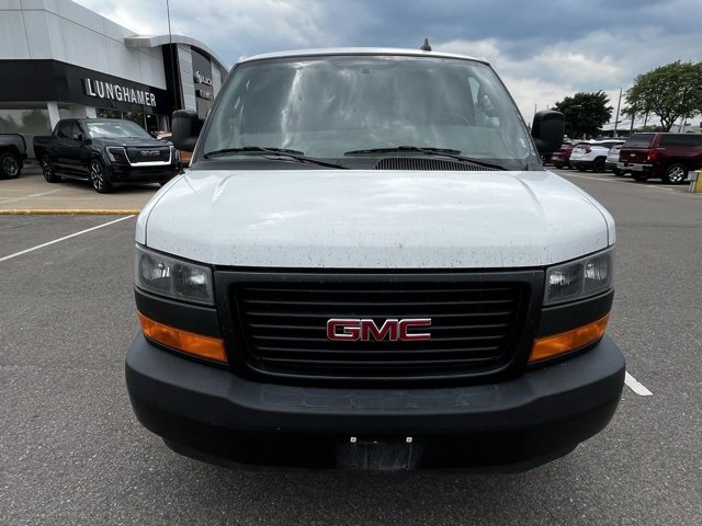 Used 2023 GMC Savana Cargo Work Van with VIN 1GTW7BFPXP1108524 for sale in Waterford, MI