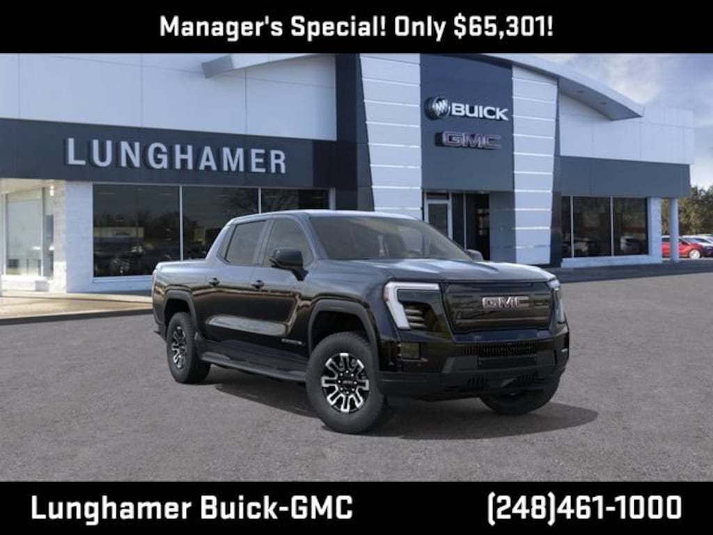 New 2026 GMC Sierra EV Elevation Standard Range Truck