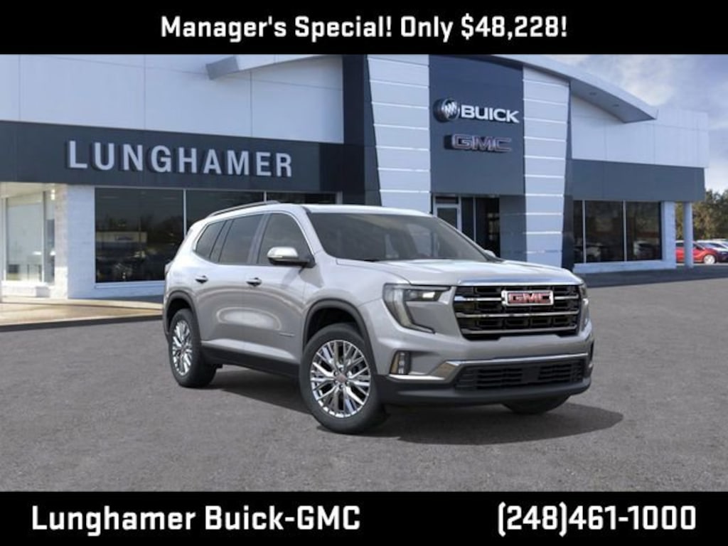 New 2025 GMC Acadia Elevation SUV