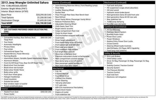 2013 Jeep Wrangler Unlimited Sahara's photo