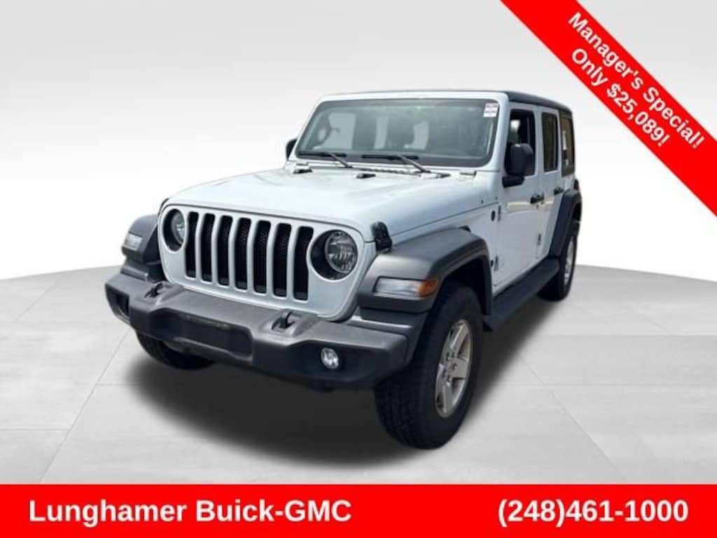 Used 2022 Jeep Wrangler Unlimited Sport Altitude