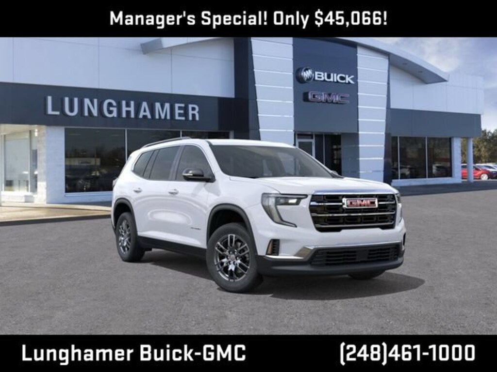 New 2026 GMC Acadia Elevation SUV