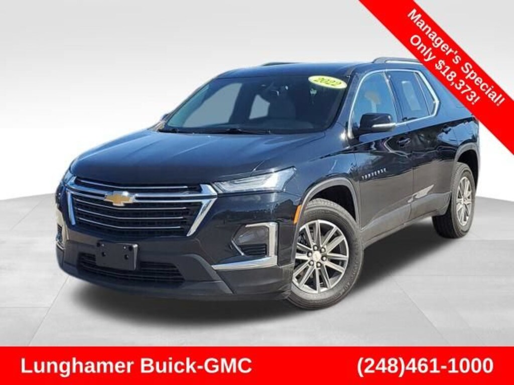 Used 2022 Chevrolet Traverse LT Cloth SUV