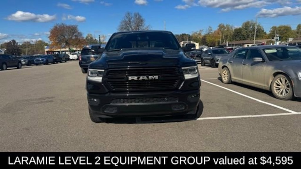 Used 2019 Ram 1500 Laramie Crew Cab 4x4 64 Box Truck