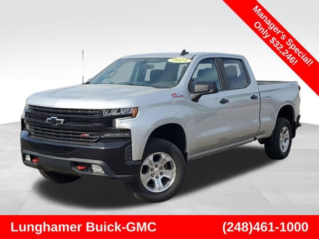 Used 2021 Chevrolet Silverado 1500 LT Trail Boss Truck