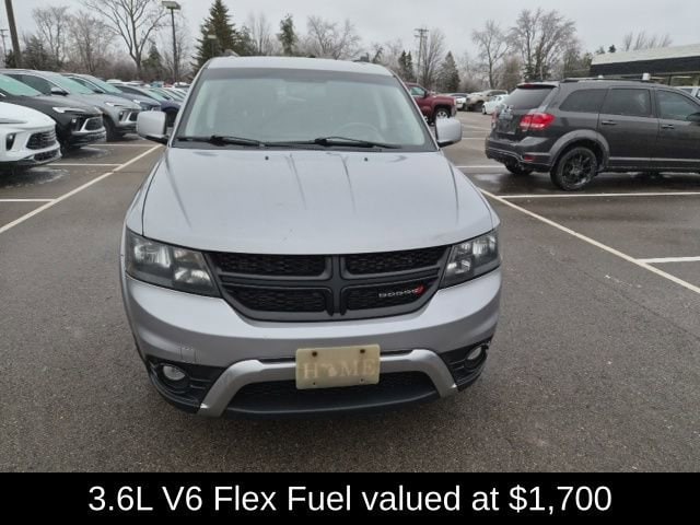 Used 2015 Dodge Journey CrossRoad with VIN 3C4PDCGG1FT664553 for sale in Waterford Township, MI