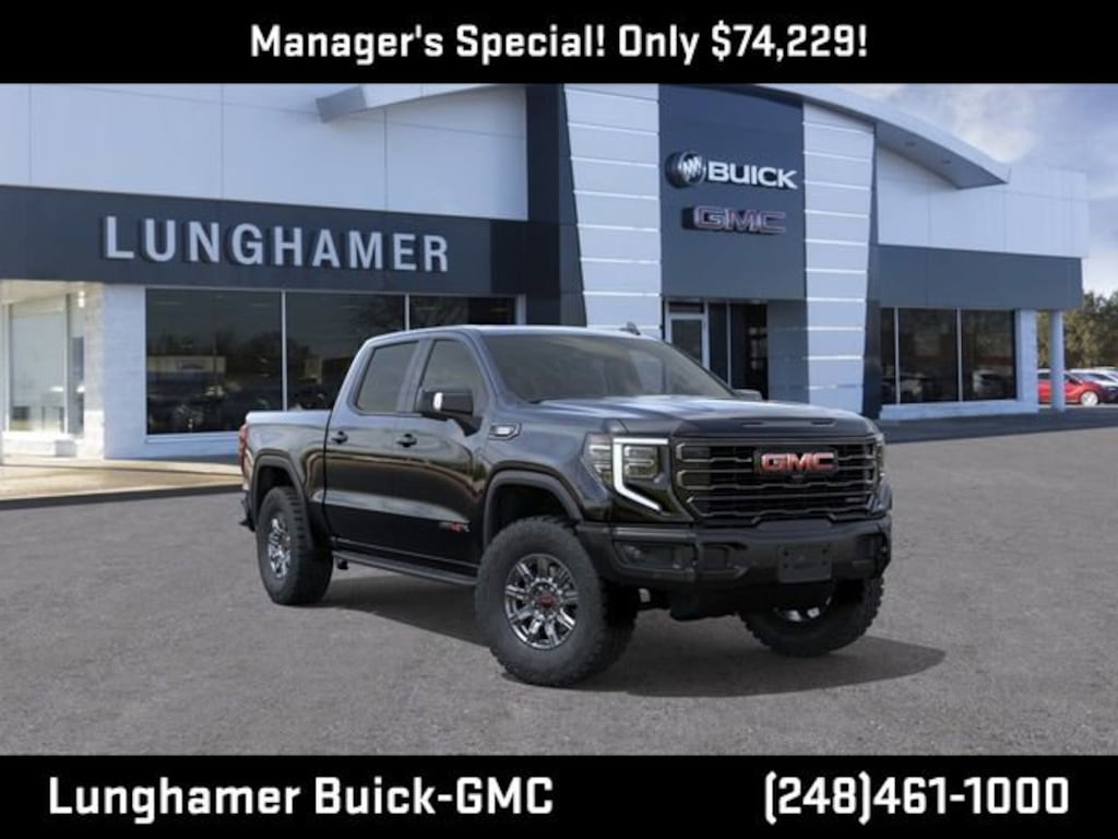 New 2026 GMC Sierra 1500 AT4X Truck