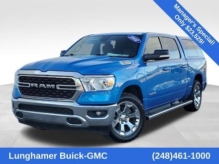 2022 Ram 1500 Big Horn Crew Cab 4x4 57 Box Truck